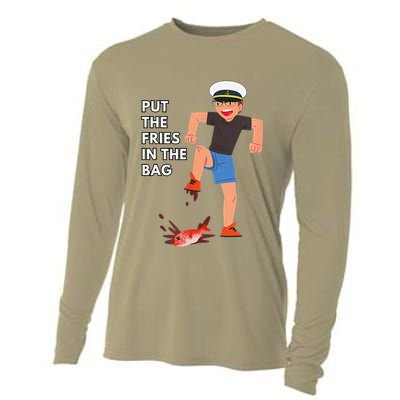 Put The Fries In The Bag Josh Block Wots Cooling Performance Long Sleeve Crew