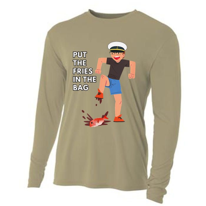Put The Fries In The Bag Josh Block Wots Cooling Performance Long Sleeve Crew