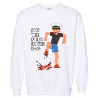 Put The Fries In The Bag Josh Block Wots Garment-Dyed Sweatshirt