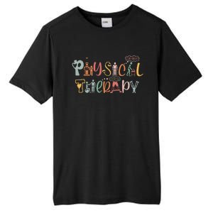 Physical Therapy Funny Physical Therapist PT Month Tall Fusion ChromaSoft Performance T-Shirt