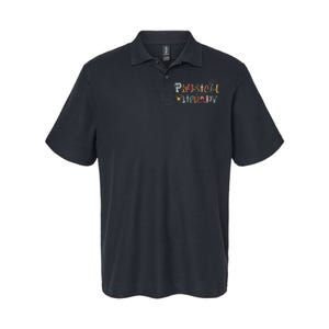 Physical Therapy Funny Physical Therapist PT Month Softstyle Adult Sport Polo