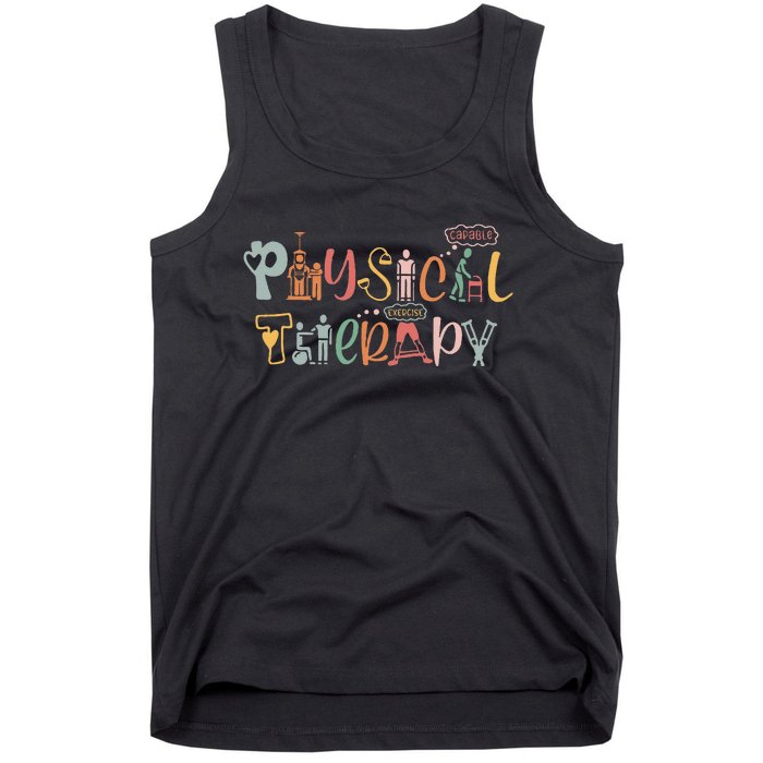 Physical Therapy Funny Physical Therapist PT Month Tank Top