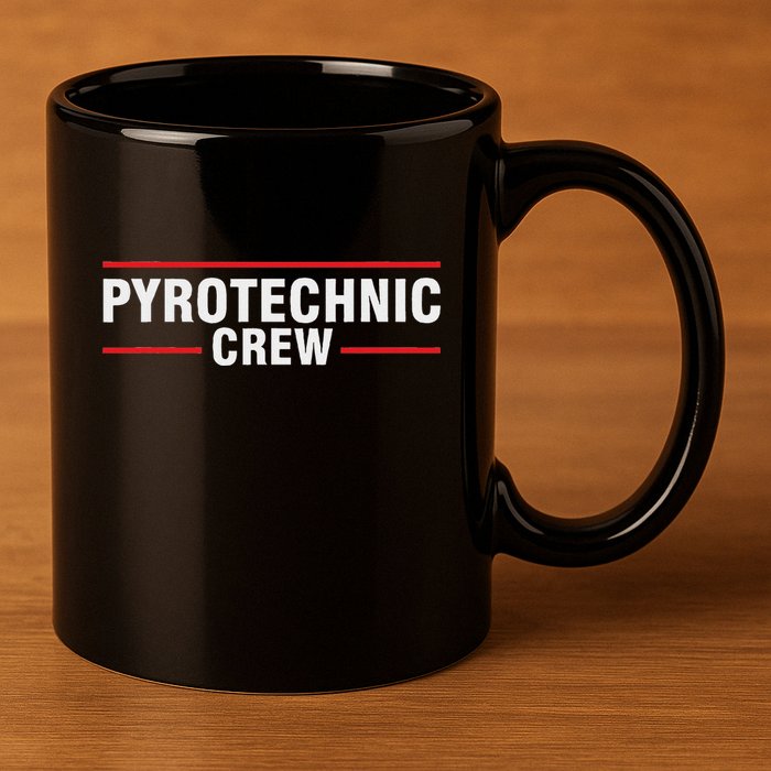 Pyrotechnician Trupp Fireworks Bangers Pyrotechnician Pyromans 11oz C Handle Ceramic Mug