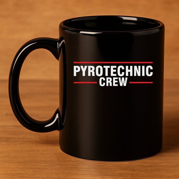 Pyrotechnician Trupp Fireworks Bangers Pyrotechnician Pyromans 11oz C Handle Ceramic Mug