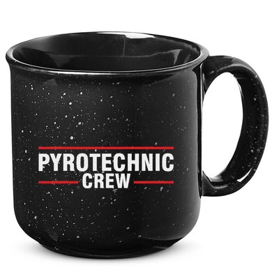 Pyrotechnician Trupp Fireworks Bangers Pyrotechnician Pyromans 15oz Campfire Ceramic Mug