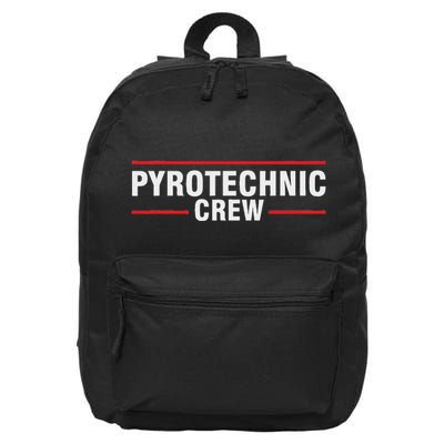 Pyrotechnician Trupp Fireworks Bangers Pyrotechnician Pyromans 16 in Basic Backpack
