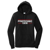 Pyrotechnician Trupp Fireworks Bangers Pyrotechnician Pyromans Women's Pullover Hoodie