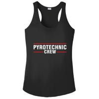 Pyrotechnician Trupp Fireworks Bangers Pyrotechnician Pyromans Ladies PosiCharge Competitor Racerback Tank