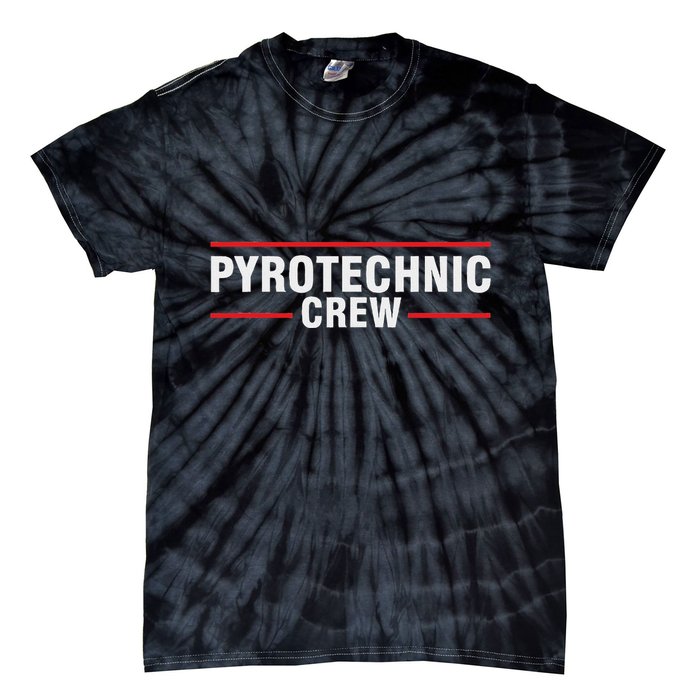 Pyrotechnician Trupp Fireworks Bangers Pyrotechnician Pyromans Tie-Dye T-Shirt