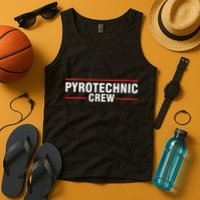 Pyrotechnician Trupp Fireworks Bangers Pyrotechnician Pyromans Tank Top