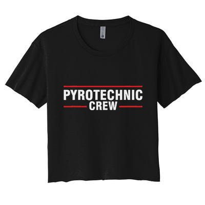 Pyrotechnician Trupp Fireworks Bangers Pyrotechnician Pyromans Crop Top