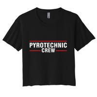 Pyrotechnician Trupp Fireworks Bangers Pyrotechnician Pyromans Crop Top