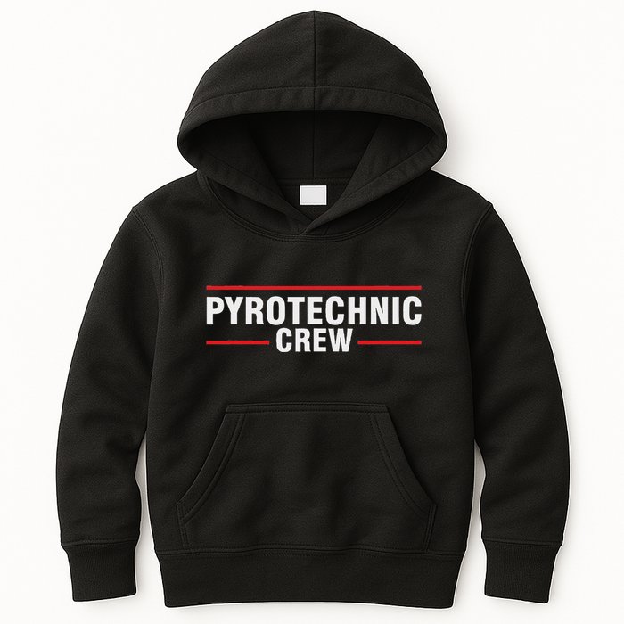 Pyrotechnician Trupp Fireworks Bangers Pyrotechnician Pyromans Kids Hoodie