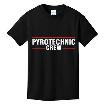 Pyrotechnician Trupp Fireworks Bangers Pyrotechnician Pyromans Kids T-Shirt