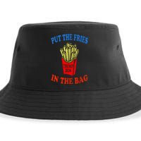 Put The Fries In The Bag Fast Food Lover Funny French Fry Trump 2024 Sustainable Bucket Hat