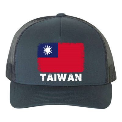 Proud Taiwan Flag Gift Support Taiwanese People Gift Yupoong Adult 5-Panel Trucker Hat