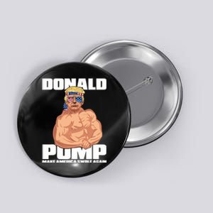 Patriotic Trump Funny July 4th Donald Pump Button