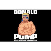 Patriotic Trump Funny July 4th Donald Pump Bumper Sticker