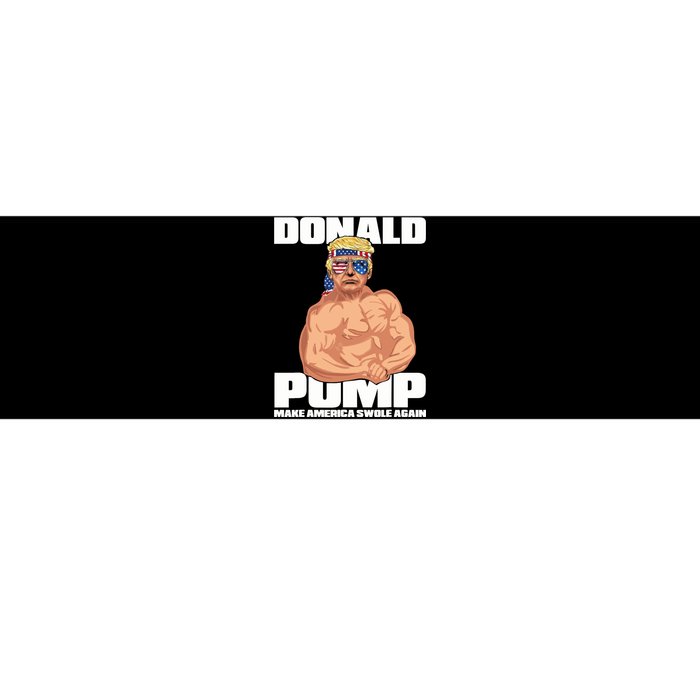 Patriotic Trump Funny July 4th Donald Pump Bumper Sticker