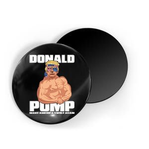 Patriotic Trump Funny July 4th Donald Pump Magnet