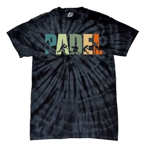 Padel Tennis Funny Padel Players Tie-Dye T-Shirt