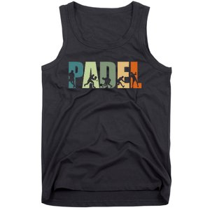 Padel Tennis Funny Padel Players Tank Top