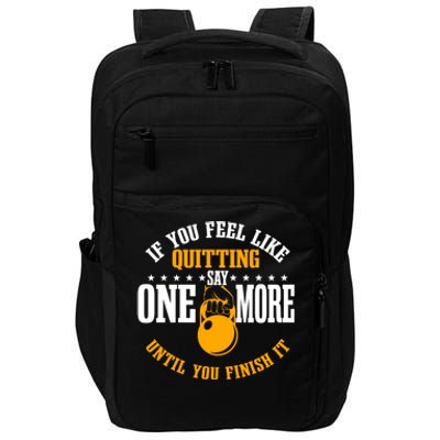 Personal Trainer Fitness Motivation Instructor Workout Coach Meaningful Gift Impact Tech Backpack