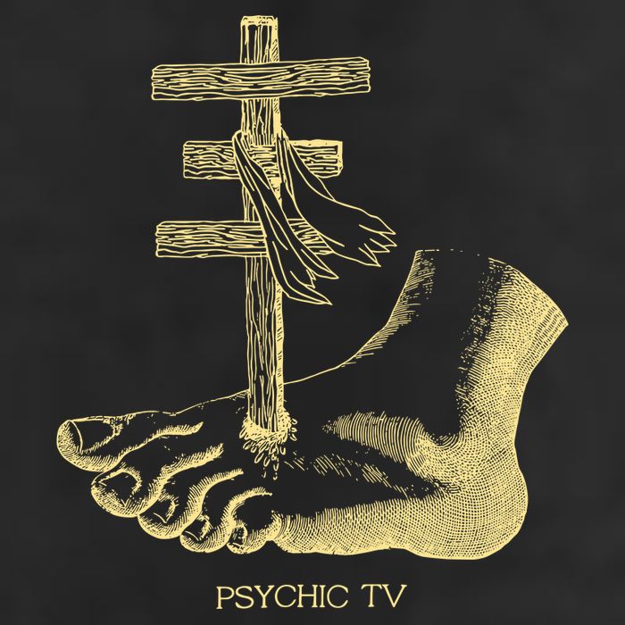 Psychic Tv Fan Art 7 Panel Mesh Trucker Snapback Hat