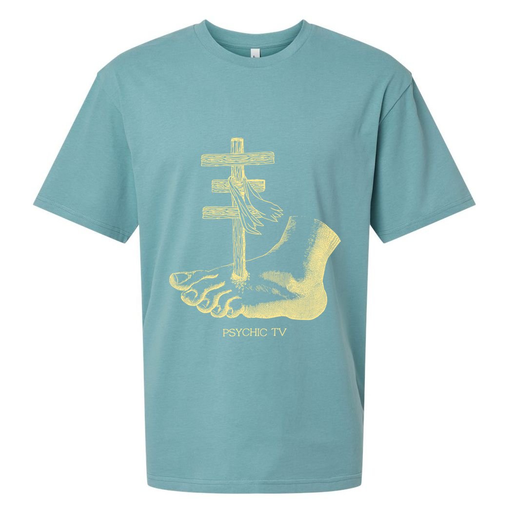 Psychic Tv Fan Art Sueded Cloud Jersey T-Shirt