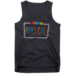 Physical Therapy Funny Physical Therapist pt therapist month Tank Top