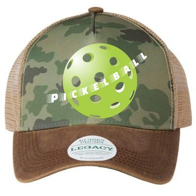 Pickleball Time Front And Back Legacy Tie Dye Trucker Hat