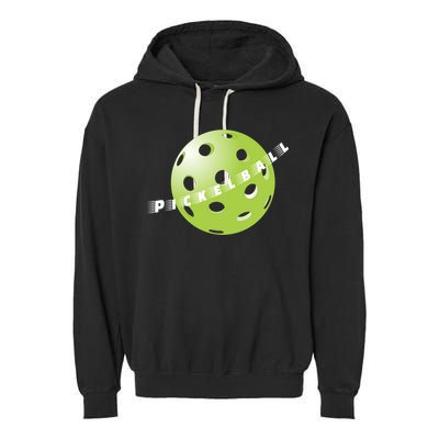 Pickleball Time Front And Back Garment-Dyed Fleece Hoodie