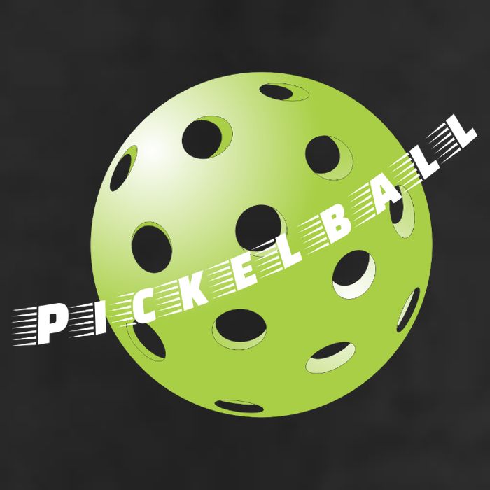 Pickleball Time Front And Back Garment-Dyed Fleece Hoodie
