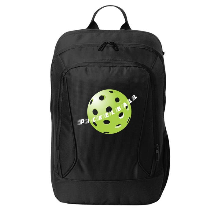 Pickleball Time Front And Back City Backpack