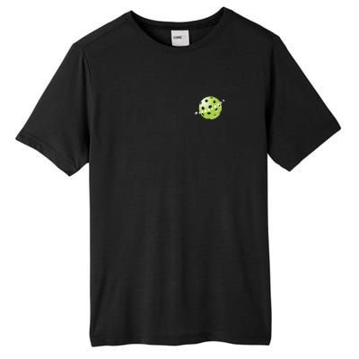 Pickleball Time Front And Back Tall Fusion ChromaSoft Performance T-Shirt