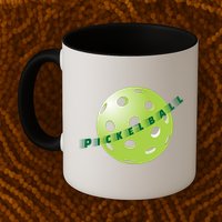 Pickleball Time Front And Back Mug