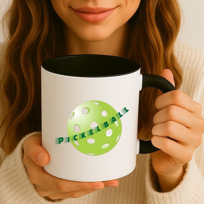 Pickleball Time Front And Back Mug