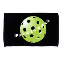 Pickleball Time Front And Back Microfiber Hand Towel