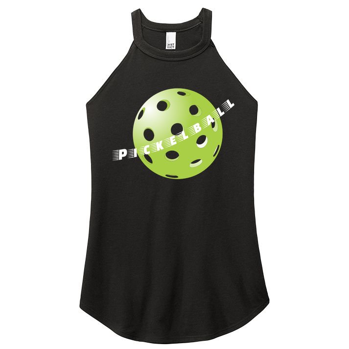 Pickleball Time Front And Back Women's Perfect Tri Rocker Tank