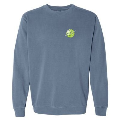 Pickleball Time Front And Back Garment-Dyed Sweatshirt