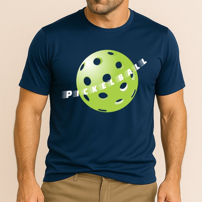 Pickleball Time Front And Back Performance Shirt