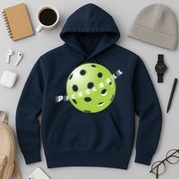 Pickleball Time Front And Back Hoodie