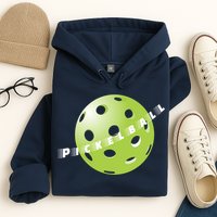 Pickleball Time Front And Back Hoodie