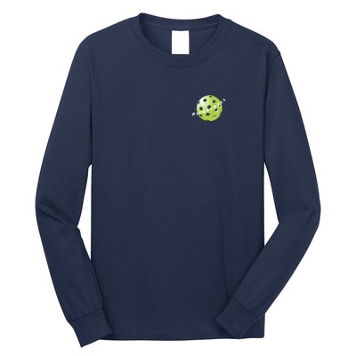 Pickleball Time Front And Back Long Sleeve Shirt