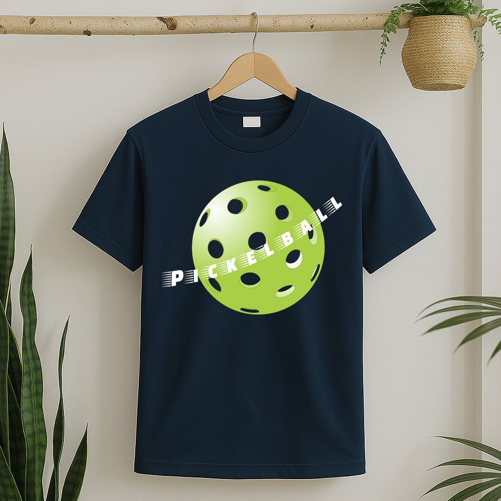 Pickleball Time Front And Back T-Shirt