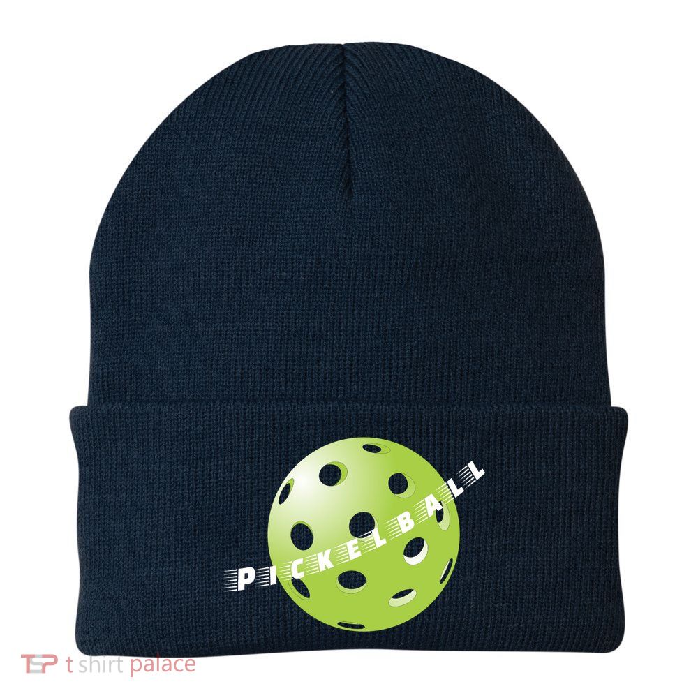 Pickleball Time Front And Back Beanie