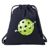 Pickleball Time Front And Back Drawstring Bag