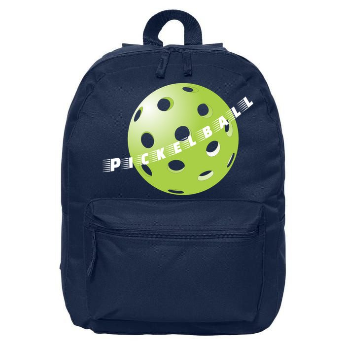 Pickleball Time Front And Back 16 in Basic Backpack