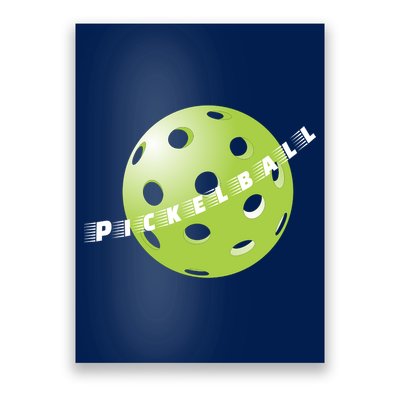 Pickleball Time Front And Back Poster