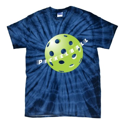 Pickleball Time Front And Back Tie-Dye T-Shirt
